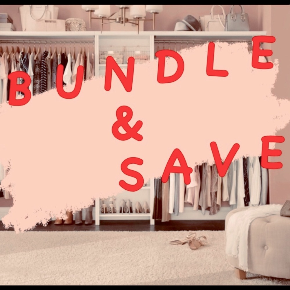 Bundle items from my closet and Save